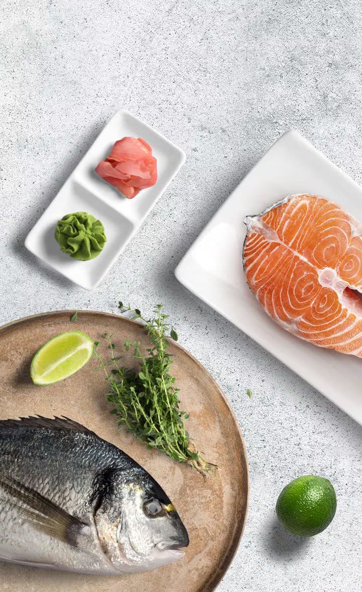 Fish and seafood category